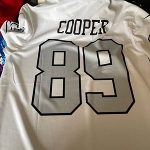 Nike NFL raiders COOPER 89 jersey size large never worn
